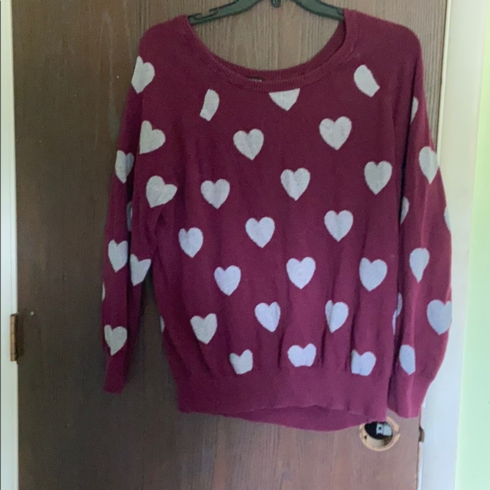 Heart sweater